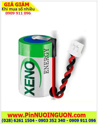 Pin XL-050F; Pin XENO XL-050F; Pin nuôi nguồn XENO XL-050F lithium 3.6v 1/2AA 1200mAh _Xuất xứ Hàn Quốc